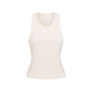 Cotton Rib Scoop Tank